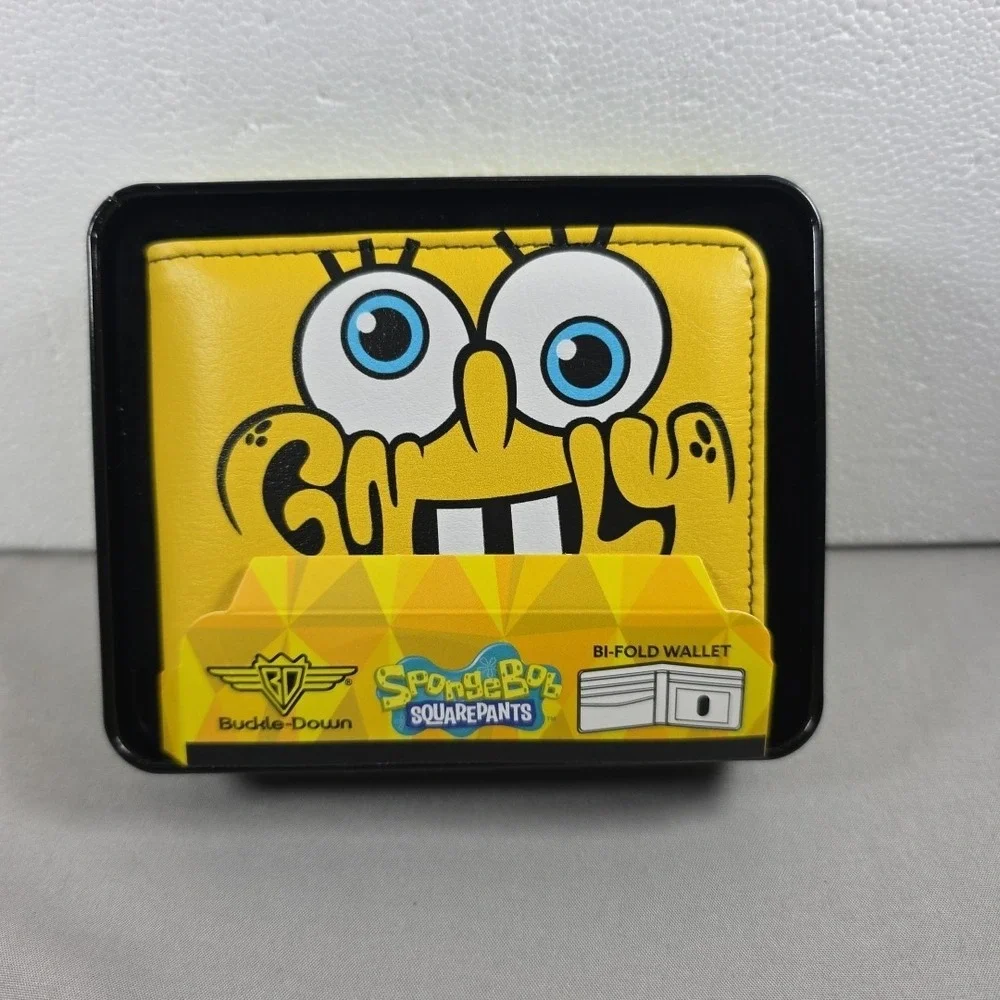 SpongeBob Squarepants Gnarly Bifold Wallet NEW